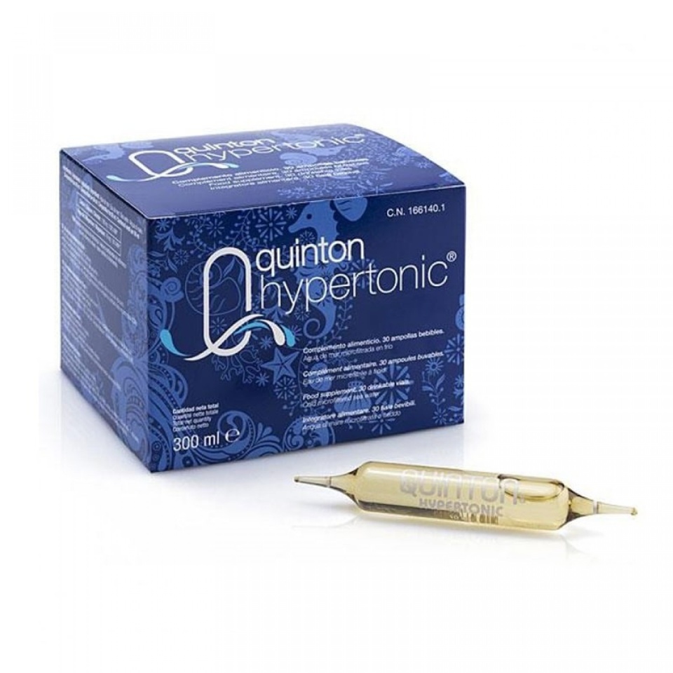 Plasma Quinton Hipertonic, 30 fiole x 10 ml, Laboratories Quinton