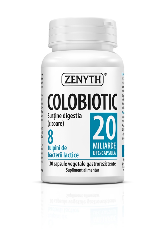 Supliment alimentar Colobiotic probiotic 20 miliarde, Zenyth, 30 capsule