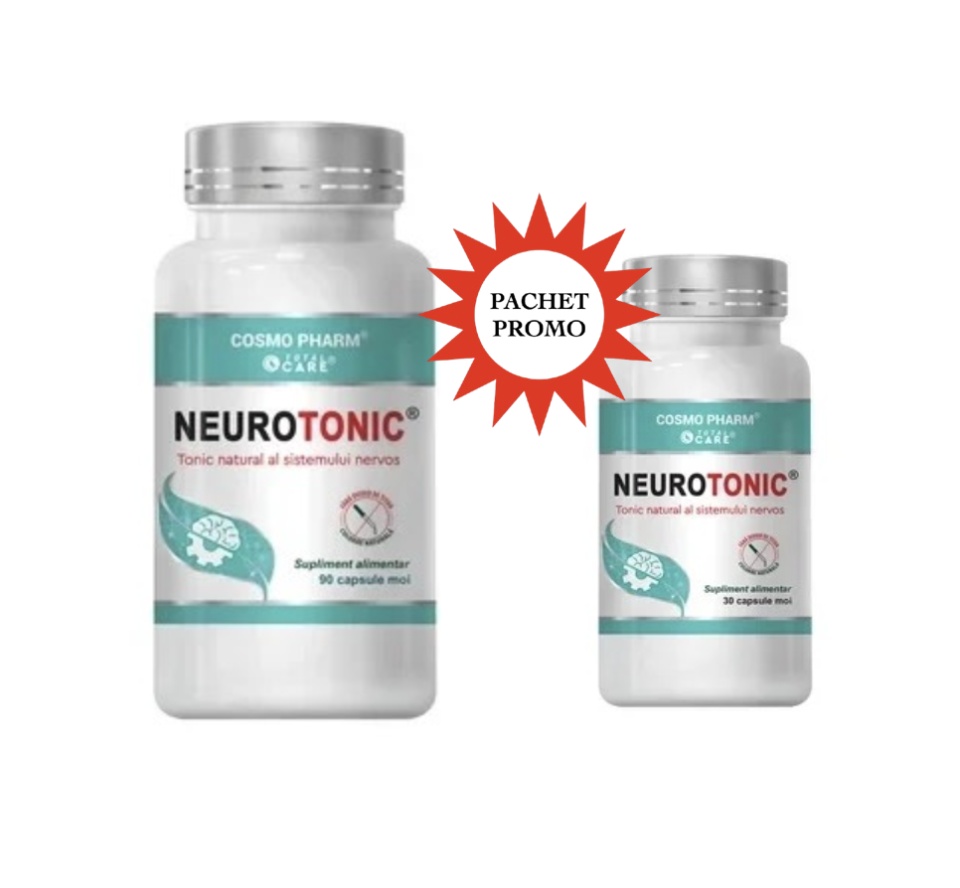 Pachet Neurotonic, 90 + 30 capsule, Cosmopharm