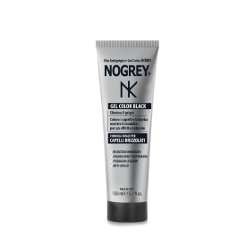 Set tratament pentru păr cărunt și barbă Nogrey – Loțiune repigmentare cu Keratină 200 ml + Gel Color Black 150 ml - Img 2