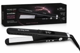 Placă de Păr Profesională Tecno Dry Bohème Ion Nano Titanium - Img 2