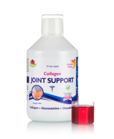 Colagen lichid hidrolizat tip 1, 2, 3 Joint Support, 5000 mg, 500 ml, Marnys - Img 2