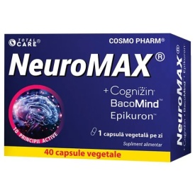 Supliment alimentar Neuromax Total Care, 40 capsule