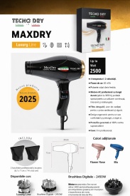 Uscător Profesional Tecno Dry MAXDRY – 2500W Luxury Line - Img 2