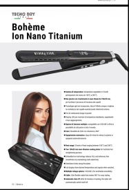 Placă de Păr Profesională Tecno Dry Bohème Ion Nano Titanium - Img 3