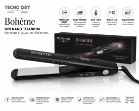 Placă de Păr Profesională Tecno Dry Bohème Ion Nano Titanium - Img 4
