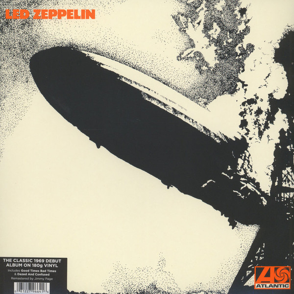 Discuri clasice de muzica rock - Led Zeppelin I - disc vinyl