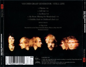 Van Der Graaf Generator – Still Life (CD) - Img 2