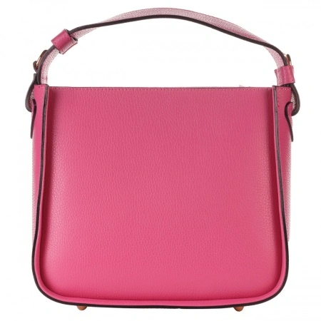 Geanta fucsia din piele naturala, TRENTA - Img 2