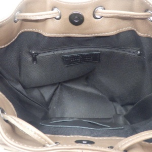 Geanta maro tip bucket din piele naturala Rosello - Img 6