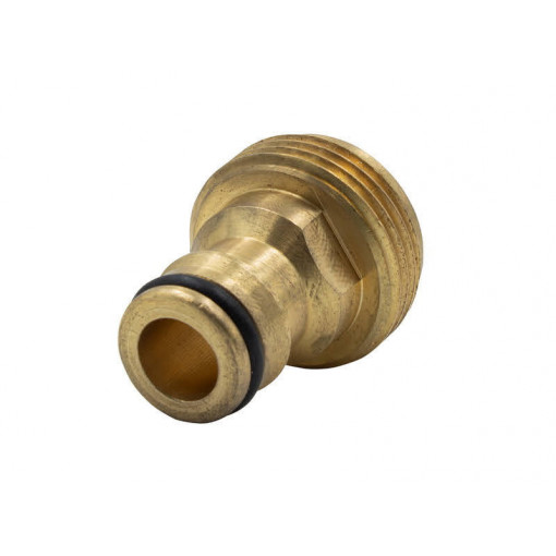Schnellkupplung aus Messing für Schlauch mit Gewinde 3/4 QC BSP