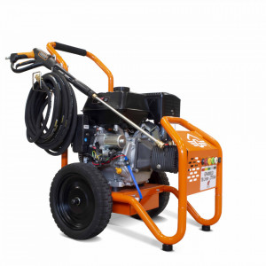 Hochdruckreiniger Gaspper GP4000LD, 275 bar, 4-Takt Benzin, 18 l/min, manueller + elektrischer Anlasser. - Img 3