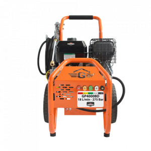 Gaspper GP4000BD Hochdruckreiniger, 275 bar, 4-Takt Benzin, 18l/min, manuell + Elektrostarter - Img 1