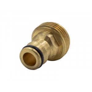 Schnellkupplung aus Messing für Schlauch mit Gewinde 3/4 QC BSP - Img 1