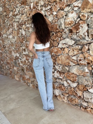 Blugi dama Timelessss albastri - Img 2