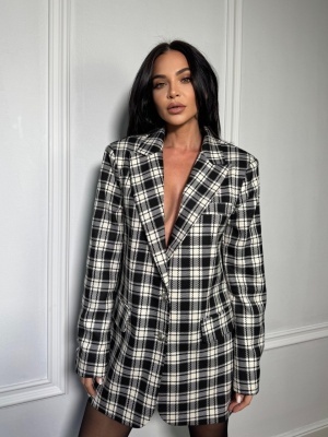 Sacou CHARLOTTE, cu rever clasic și croială versatilă, tip oversized