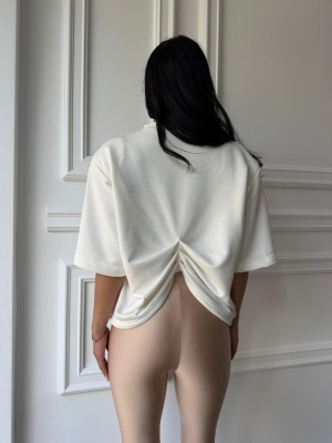 Tricou SOFT TWIST, cu design reglabil în talie