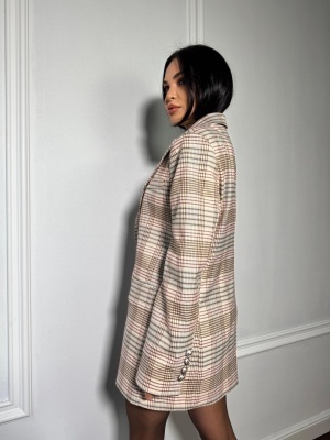 Sacou BONNIE, cu rever clasic și croială versatilă, tip oversized - Img 5