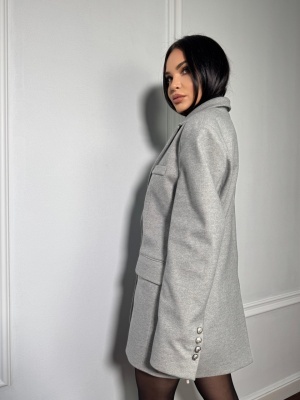 Sacou SOPHIE, cu rever clasic și croială versatilă, tip oversized - Img 6