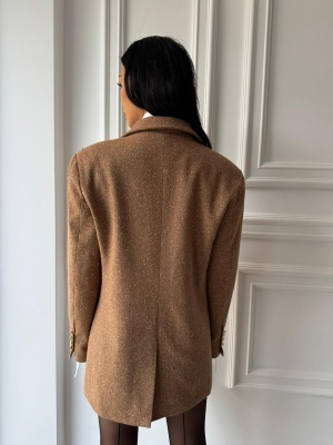 Sacou THEA, cu rever clasic și croială versatilă, tip oversized - Img 3