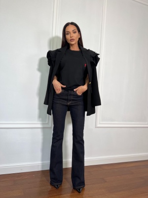 Tricou EVELIN negru - Img 2