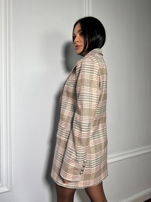 Sacou BONNIE, cu rever clasic și croială versatilă, tip oversized - Img 6