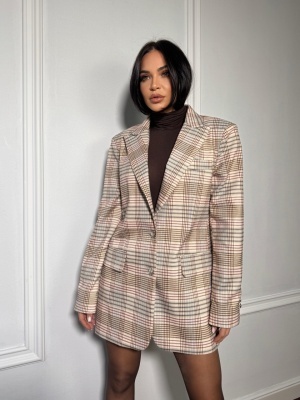 Sacou BONNIE, cu rever clasic și croială versatilă, tip oversized