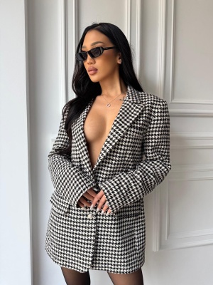 Sacou JADE, cu rever clasic și croială versatilă, tip oversized