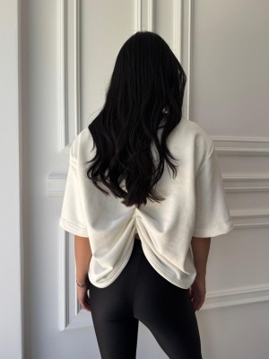 Tricou SOFT TWIST, cu design reglabil în talie - Img 3