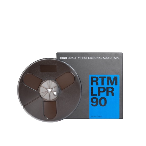 Banda magnetofon RTM LPR90 1/4" 549m trident rolă plastic 7"