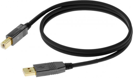Real Cable USB Univers, High Fidelity, mufe metal 2m
