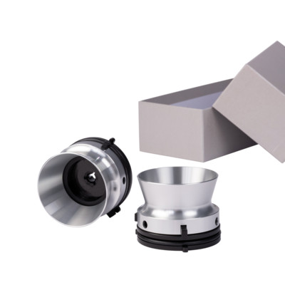RTM NAB-uri aluminiu pereche Silver