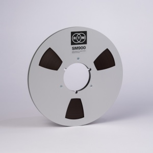 Banda magnetofon RTM SM900 1/4" 762m NAB rolă metalică 10.5" - Img 2