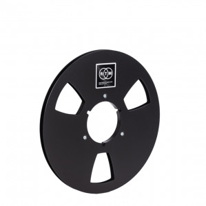 Rola aluminiu magnetofon RTM 10.5 inch cu prindere NAB culoare neagra - Img 1
