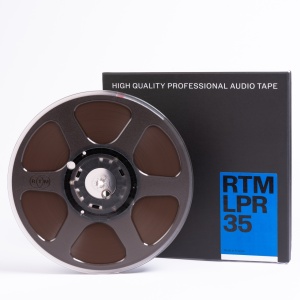 Banda magnetofon RTM LPR35 1/4" 1100m trident rola plastic 10.5" - Img 1