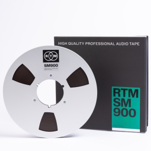 Banda magnetofon RTM SM900 1/4" 762m NAB rolă metalică 10.5" - Img 1