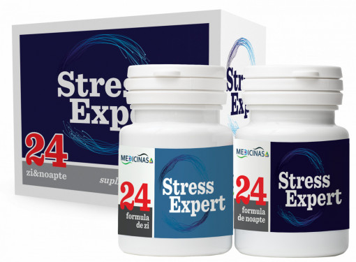Stress Expert 24 Day&Night - supliment antistres 100% natural