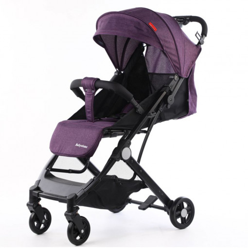 Carucior sport pentru copii, pliere compacta pentru avion cu sistem tip troller - CPC-28-mov