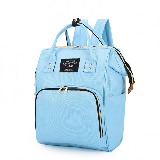 Geanta tip Rucsac Multifunctional, 40x25 cm, Bleu - GRM-09