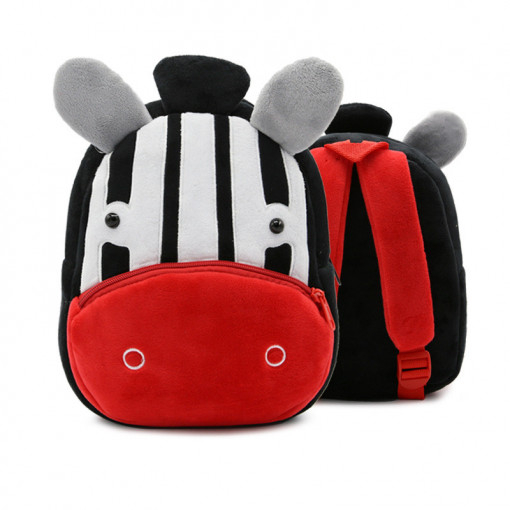 Ghiozdan pentru prescolari din plus, Multicolor, Zebra - GPC-10