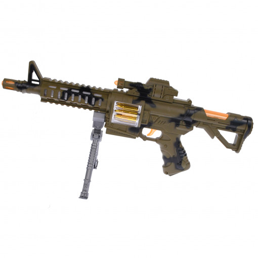 Mitraliera de jucarie cu sunete si lumini- CWT - 44