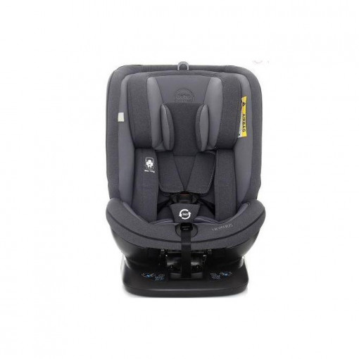 Scaun Auto Coto Baby Hevelius 360° Isofix 0-36 Kg Melange Dark Grey