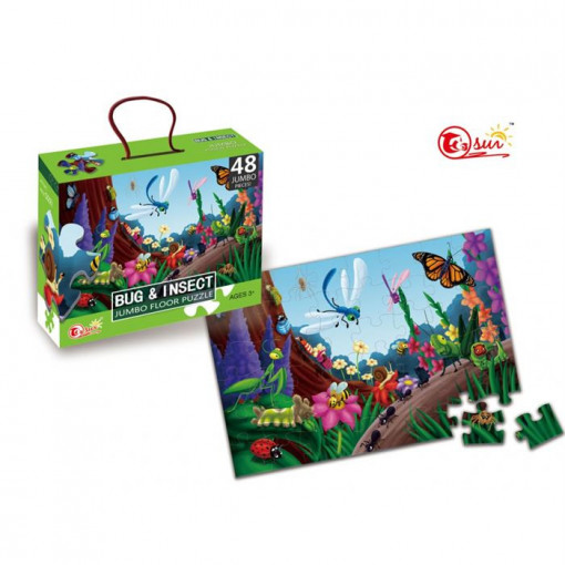 Puzzle cu Insecte- CWT-223