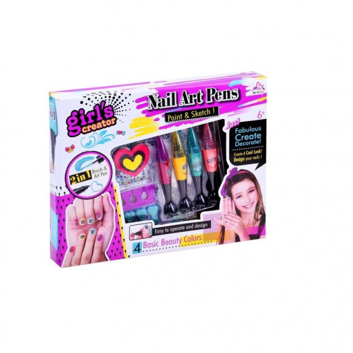 Set de unghii profesional pentru fetite- CWT-141