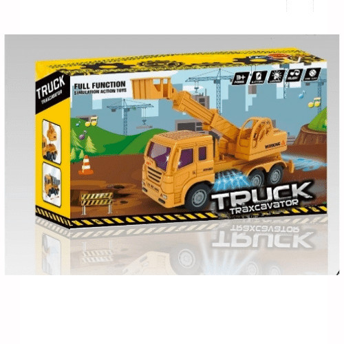Excavator Interactiv cu Sunete și Lumini CWT-341