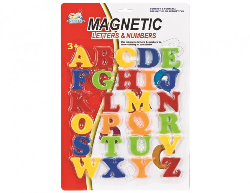 Litere magnetice educationale colorate pentru copii - CWT-52