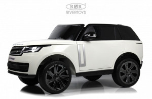 Masinuta Electrica Range Rover cu echipare PREMIUM si 4 motoare electrice de putere 40W fiecare - ME-25-Alb