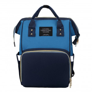 Geanta tip Rucsac Multifunctional, 40x25 cm, Albastru - Bleumarin - GRM-02