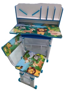 Set birou pentru Copii – Tema Safari B20
