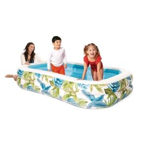Piscină gonflabilă copii Intex Tropical Swim Center | 229x152x48 cm | 600 L | 3+ ani